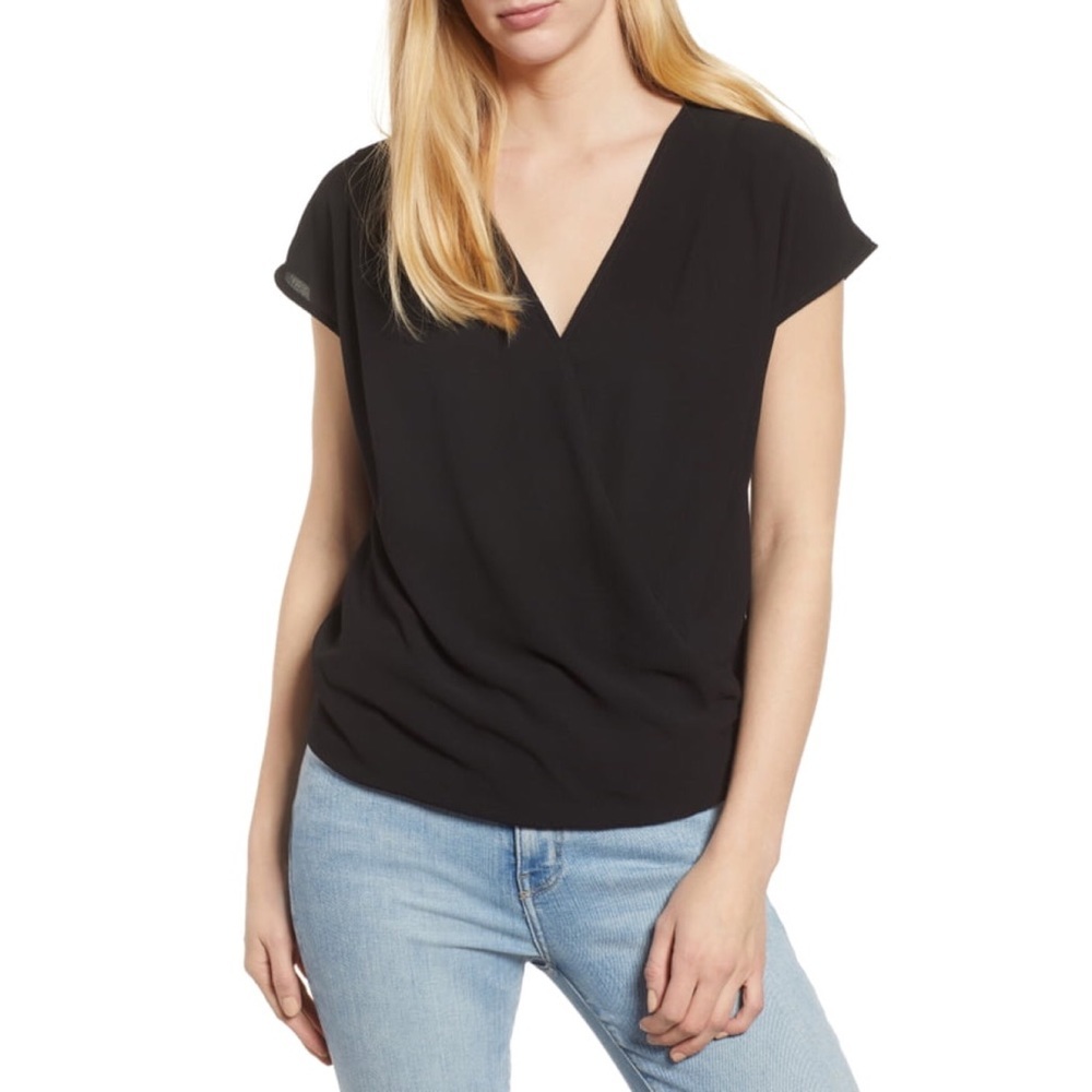 Gibson FAUX WRAP BLOUSE ♥️IN STORES♥️